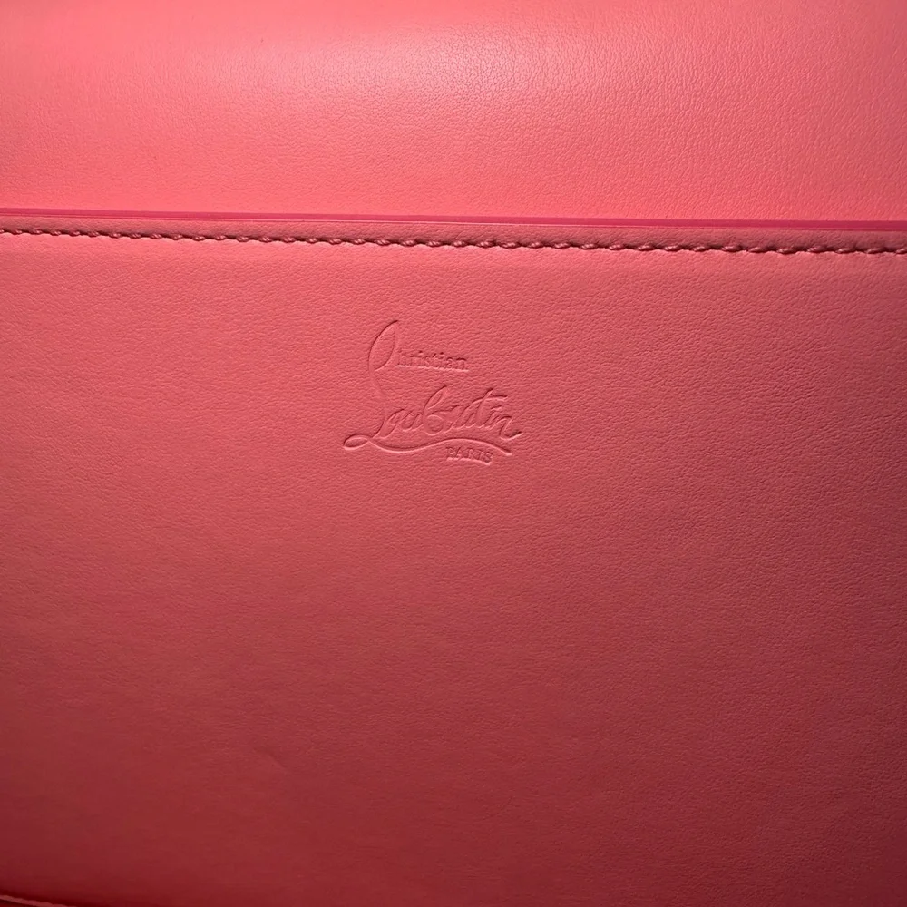 Christian Louboutin Pink Bow Purse - Picture 3 of 9